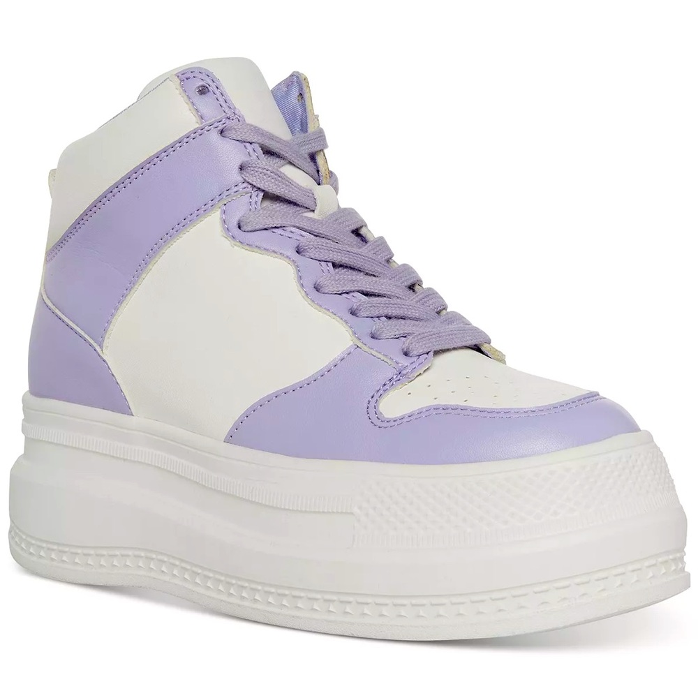 Women's Madden Girl Jamz High-Top Lace-Up Platform Sneakers